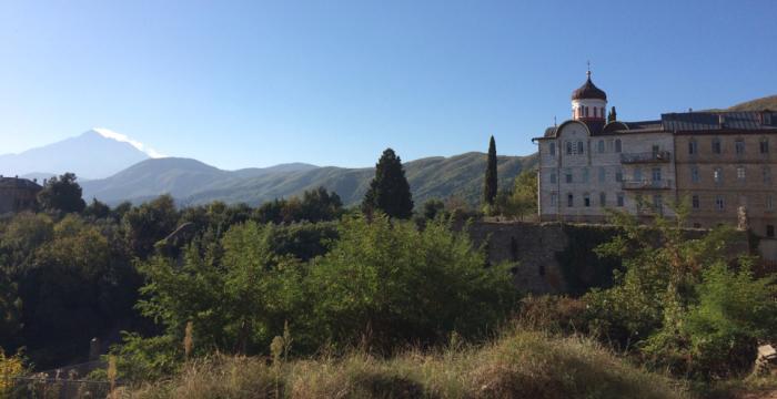 Monte Athos e convento di Sant'Andrea presso Karies