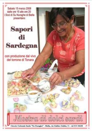 Sapori di Sardegna, mostra di dolci