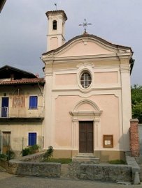 facciata dell'Oratorio di Sant'Eusebio a Lessona