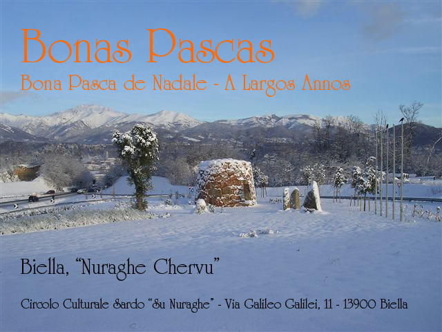 Auguri da Nuraghe Chervu