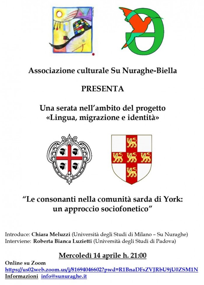 Le consonanti nella comunità sarda di York