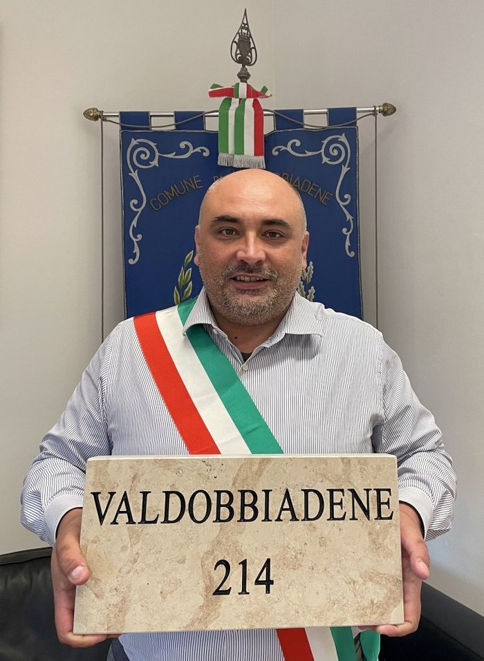 il Sindaco di Valdobbiadene Luciano Fregonese