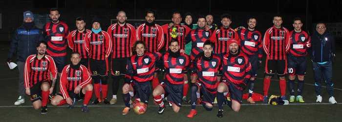 le formazioni Su Nuraghe Calcio Biella e Sporting Club Cossato