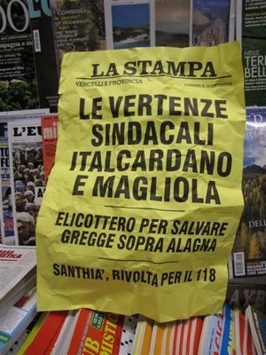 locandina giornale