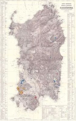 Carta geologica della Sardegna