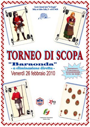 Locandina torneo carte