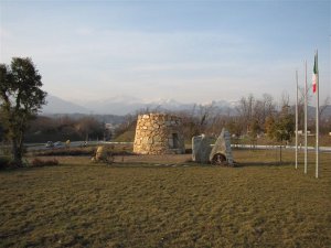 Tricolore a Nuraghe Chervu