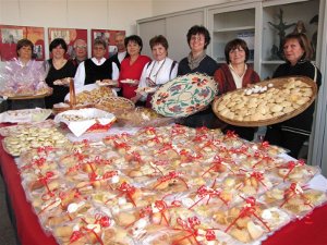 dolci sardi, donne di Su Nuraghe