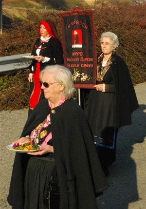 Donne del grano e Valëtte an ĝipoun