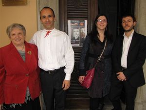 Ludovica Pepe Diaz, Mirko Cherchi, Elisa Cicero e Francesco Logoteta