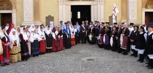 Festa sarda, basilica di San Sebastiano