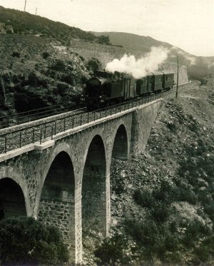 Inaugurazione della Ferrovia Secondaria del Sulcis, 1926