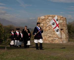 Arrivo a Nuraghe Chervu