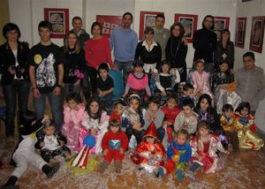 Bambini al Carnevale di Su Nuraghe