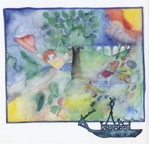 acquerello di Irene Rossi per le poesie di Alessandro Sanna