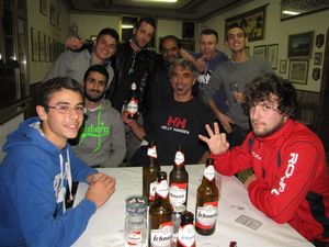 atleti di Su Nuraghe Calcio Biella