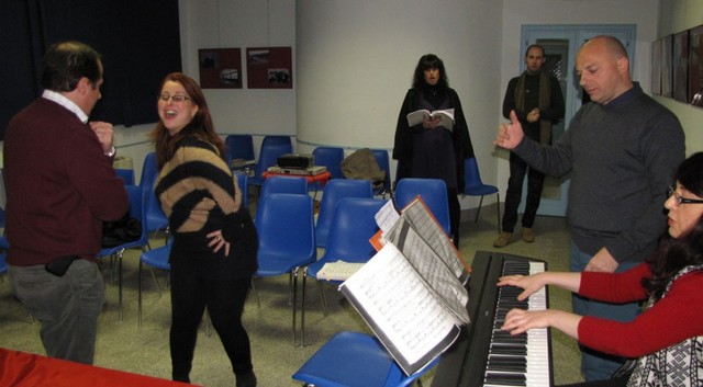 Valentina Foddanu, Paola Melis, Valeria Matteazzi, Pierantonio Rasolo, Cristian Brusa e Edoardo Melis