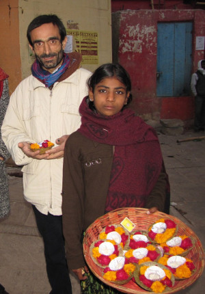 Enrico Maolu a Varanasi
