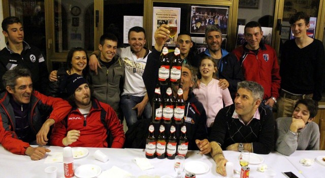 su nuraghe calcio biella, festa al circolo