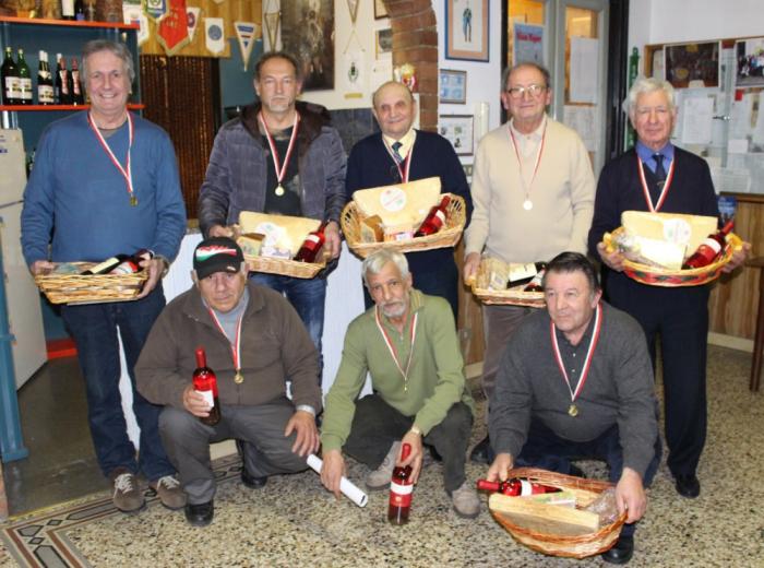 Torneo di carte a scopa, premiazione