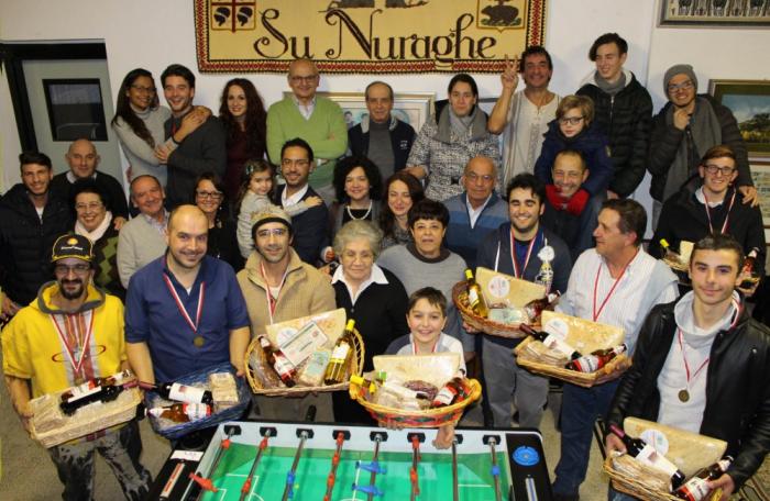 Biella, torneo di calciobalilla di su nuraghe