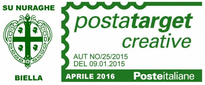 Postatarget creative con lo stemma della Regione Autonoma della Sardegna