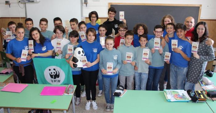 ragazzi della Scuola Media di Mosso