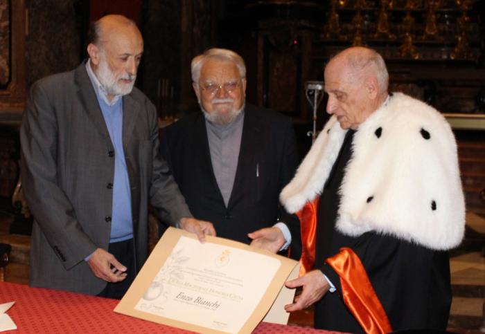 Carlo Petrini, Enzo Bianchi, Piercarlo Grimaldi