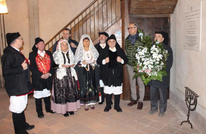 Giorno della Memoria, Sardi alla Sinagoga di Biella