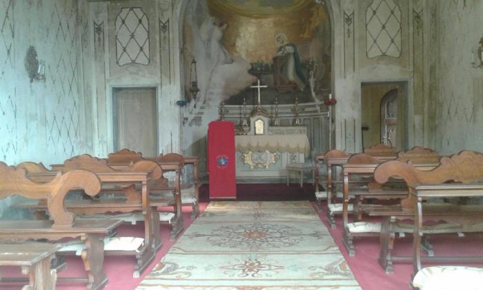 Chiesetta de La Malpenga, interno