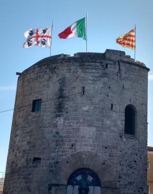 bandiera catalana ad Alghero