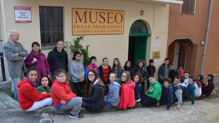 studenti di Pettinengo in visita al Museo delle Migrazioni