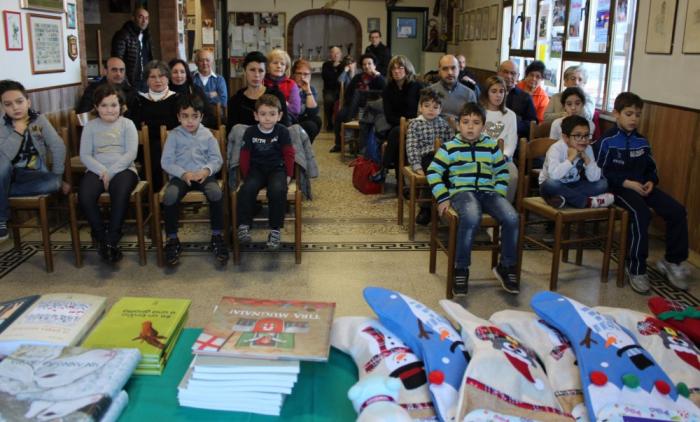 bambini premiati a Su Nuraghe