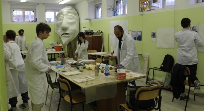 Liceo Scientifico di Biella, laboratorio di restauro