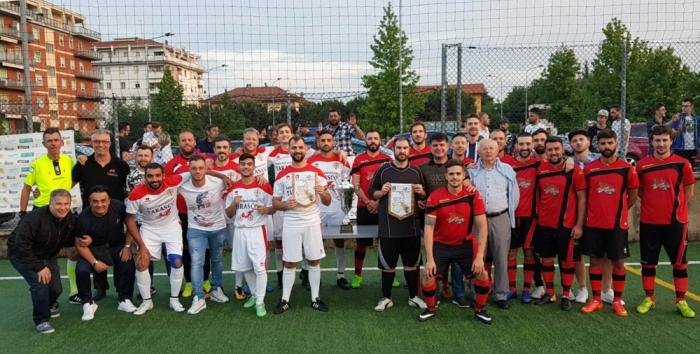 Su Nuraghe Calcio Biella, Herta Vernello e dirigenti prima della partita di finale