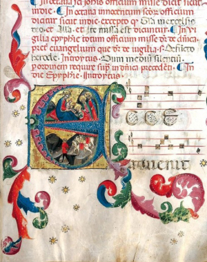 incipit E, in Giampaolo Mele, Die ac Nocte