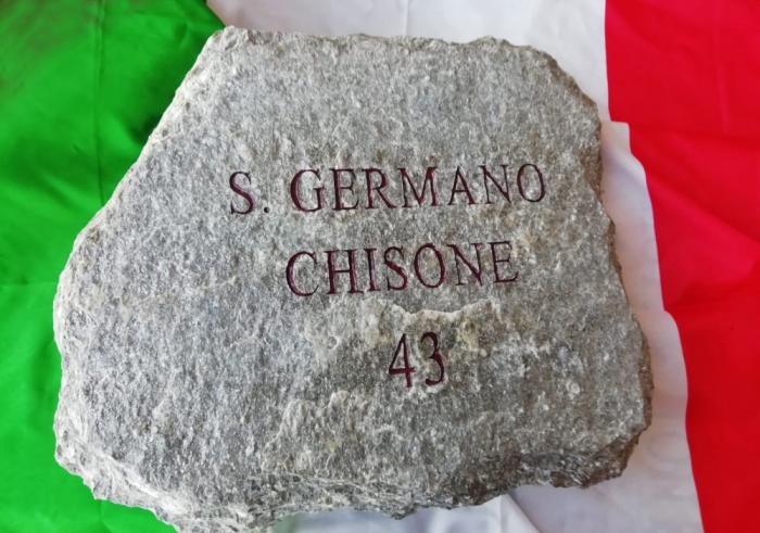 Pietra di San Germano Chisone per Nuraghe Chervu