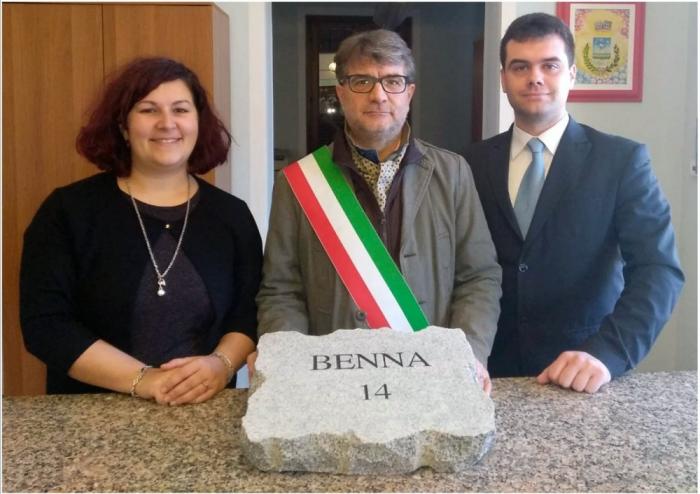 da sinistra Cristina Sitzia, Mauro Nicoli, Giorgio Biollino