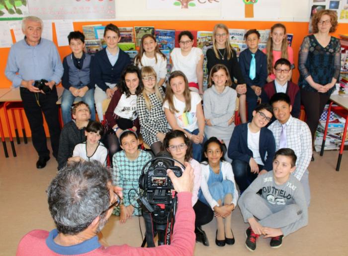 Cossato, Scuola Primaria Aglietti, bambini della classe V Elementare