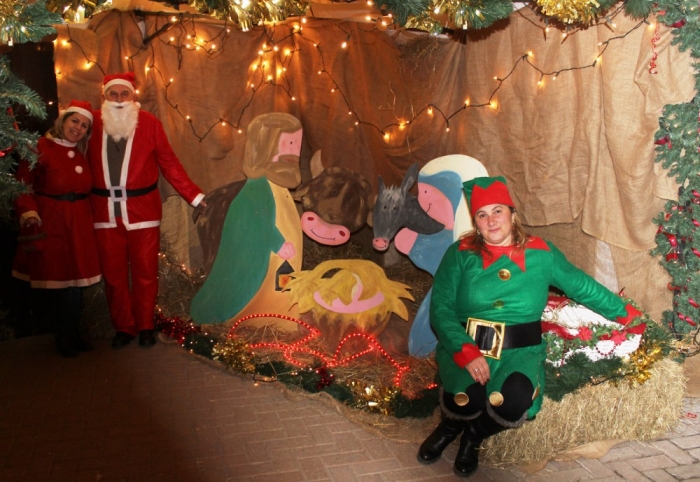 Natività, elfi e Babbo Natale a Su Nuraghe