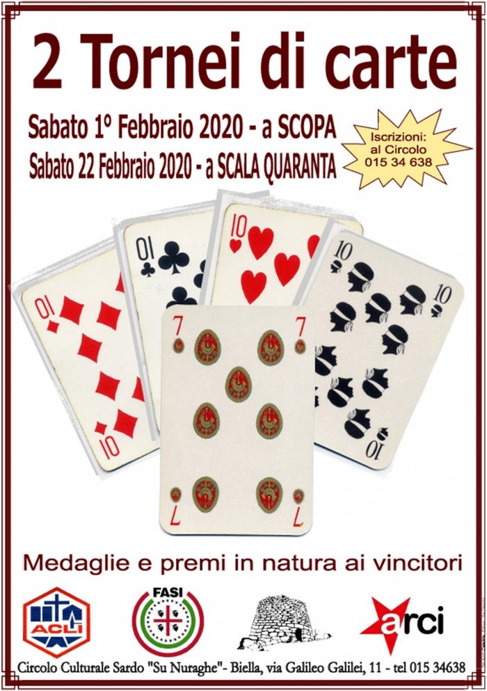 locandina torneo carte