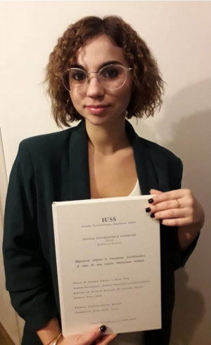 Alice Betti e la sua tesi di laurea