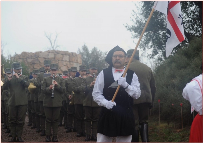 Banda Militare della Brigata Sassari a Nuraghe Chervu