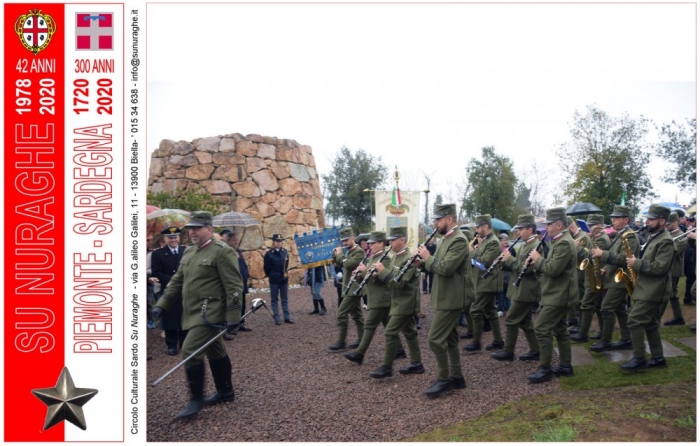 Biella, banda della Brigata Sassari a Nuraghe Chervu