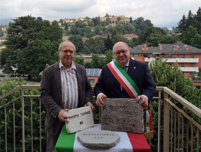 Claudio Corradino e Battista Saiu