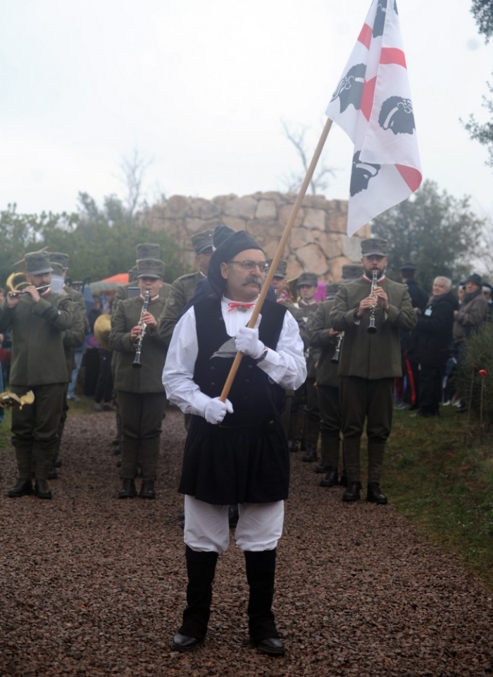 Biella, Banda militare della Brigata Sassari a Nuraghe Chervu