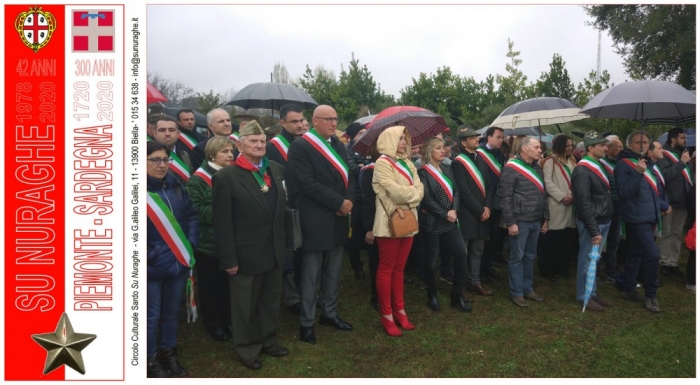 Biella, manifestazione a Nuraghe Chervu